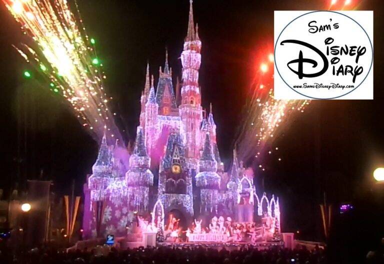 Celebrate the Season Castle Stage Show at Mickey’s Very Merry Christmas Party 2012