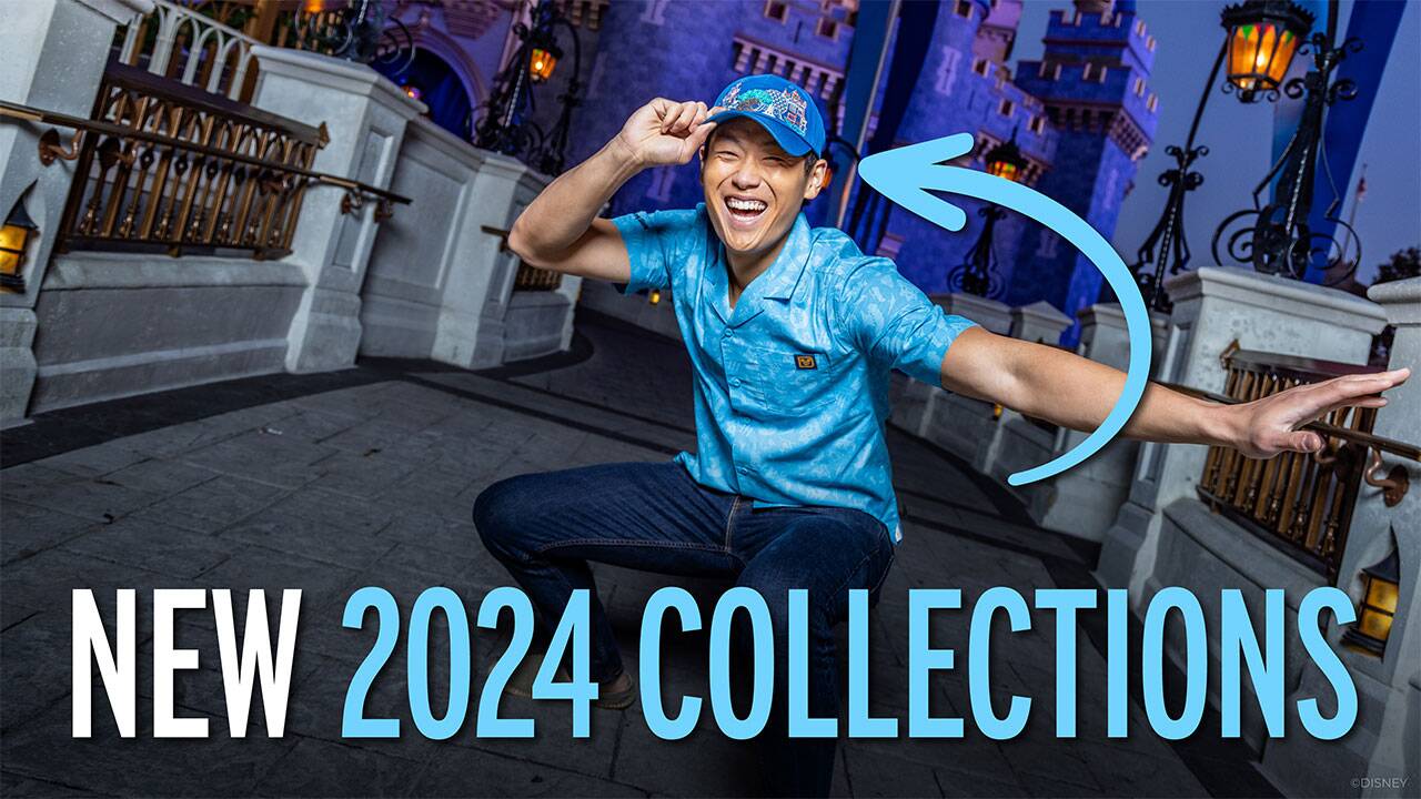 2024 Walt Disney World Woven Shirt and Baseball Cap