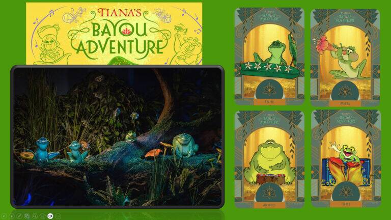 Tiana's Bayou Adventure Frog Band Reveled