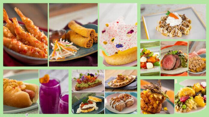 2025 Epcot Flower and Garden Food Preview