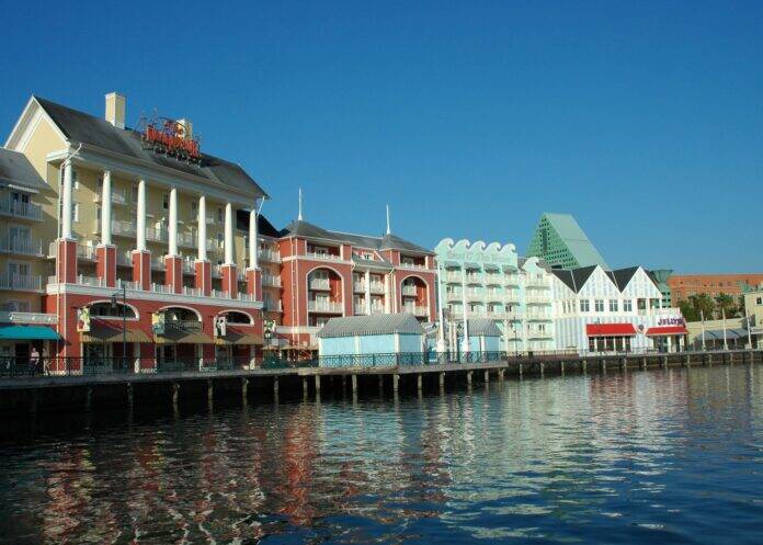 Walt Disney world Boardwalk Before Renovations