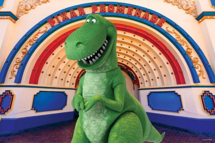 Rex Joins the Fun at Pixar Pier 2025
