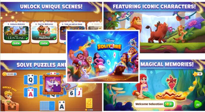 Disney Solitaire App Launches with New Twist on Classic Card Game