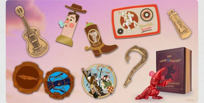 ディズニー D23 2024 限定 トイストーリー ウッディ　ピンバッジ D23-Exclusive Holiday Collectibles: Toy Story, Star Wars, and More