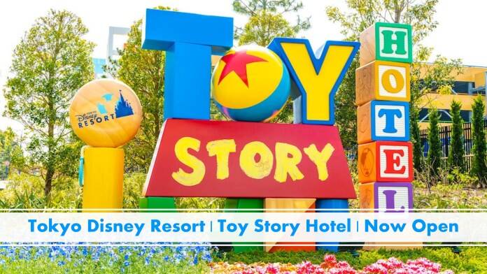 Toy Story Hotel Opens at Tokyo Disney Resort