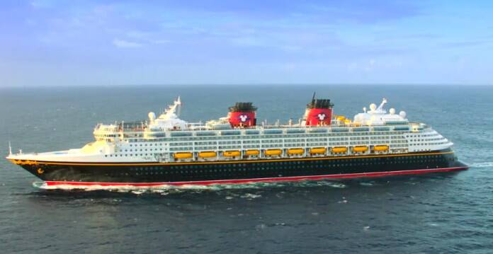 The Disney Wonder Cruise Ship