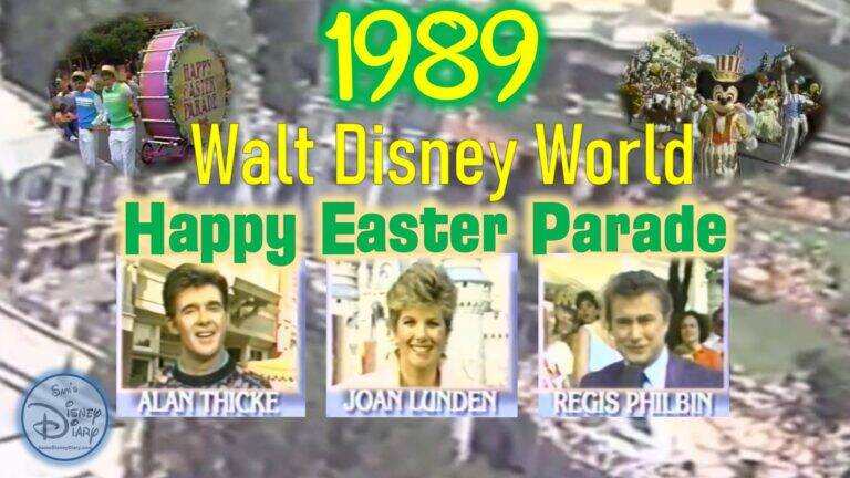 1989 Walt Disney World Happy Easter Parade - SamsDisneyDiary