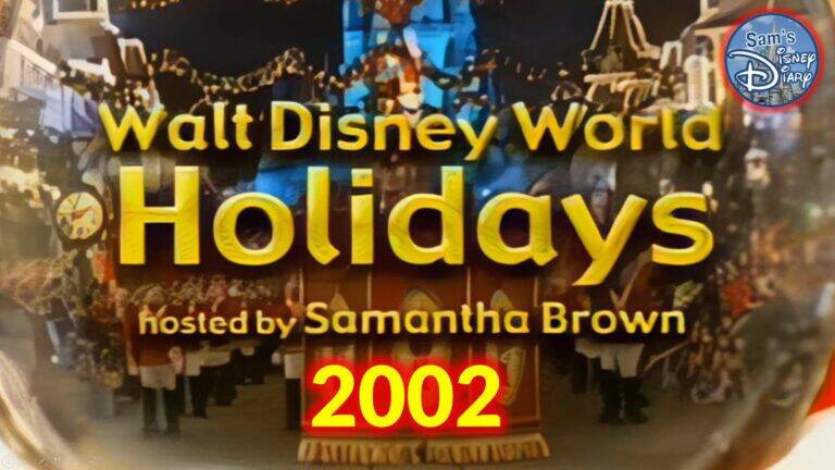 Walt Disney World Holidays 2002 | Samantha Brown | Christmas Time at Walt Disney World | Epcot