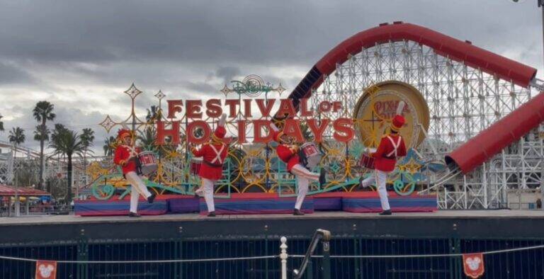 Disneyland Christmas | Disney California Adventure | Festival of Holidays | Holiday Toy Drummers