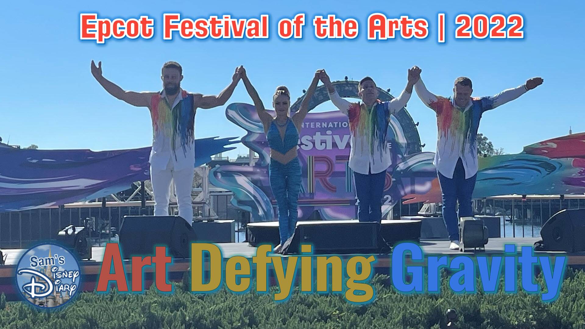 Art Defying Gravity | Epcot Festival of the Arts | Walt Disney World | Art Defying Gravity Epcot
