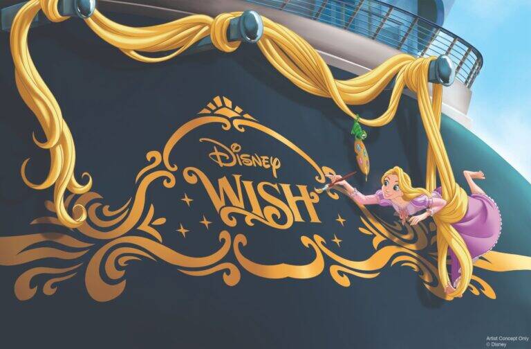 The Disney Wish Stern