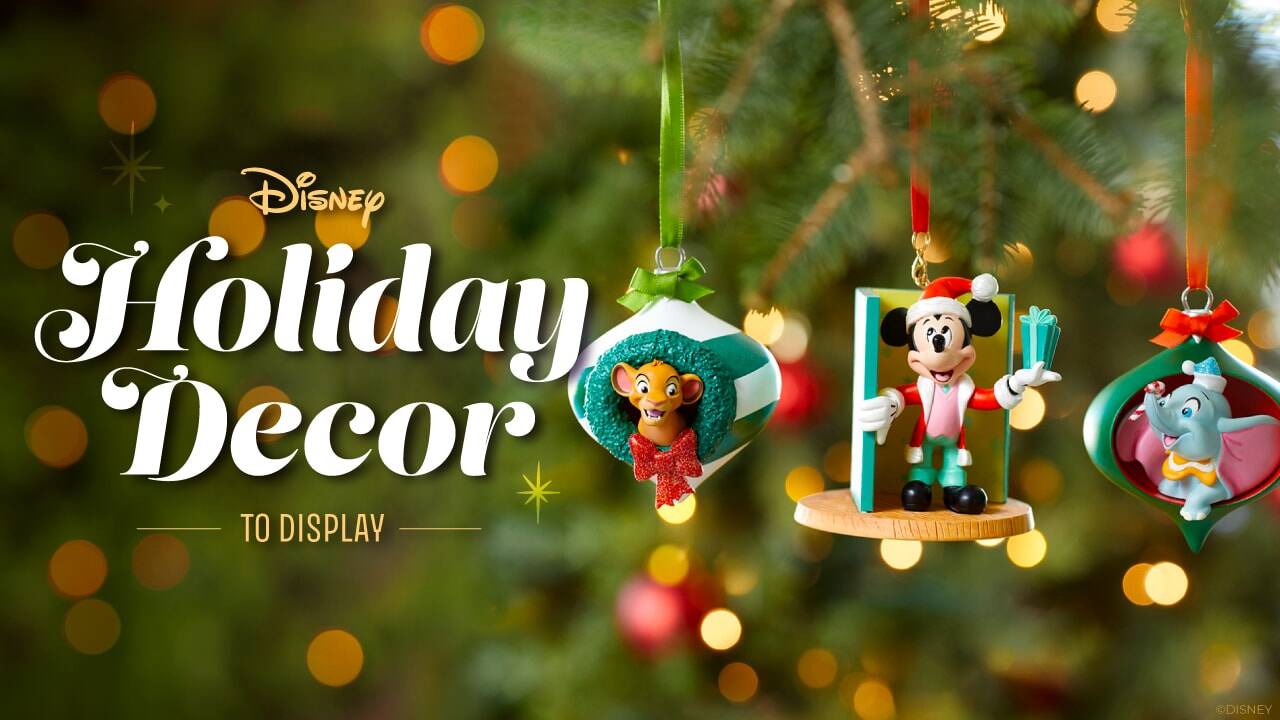 Disney Holiday Decor to Display, 2023