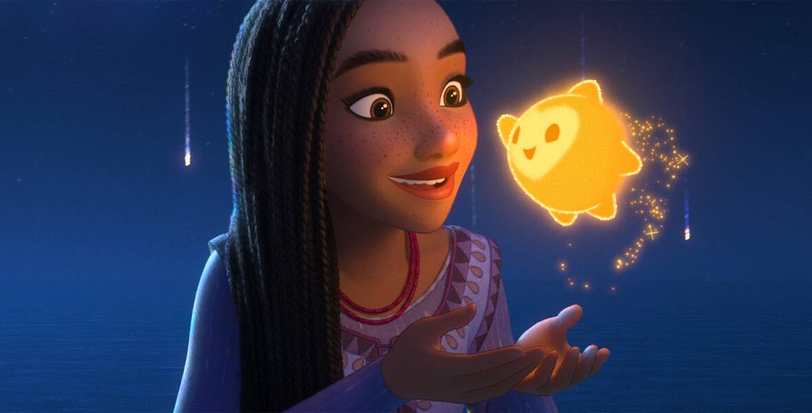 In a scene from Walt Disney Animation Studios
