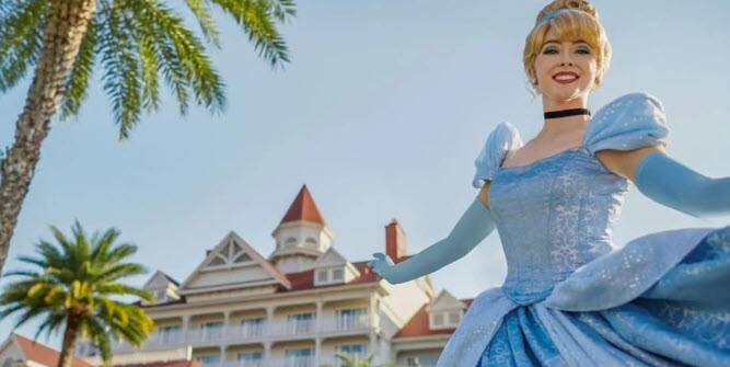 Cinderella at Grand Floridian Resort and Spa