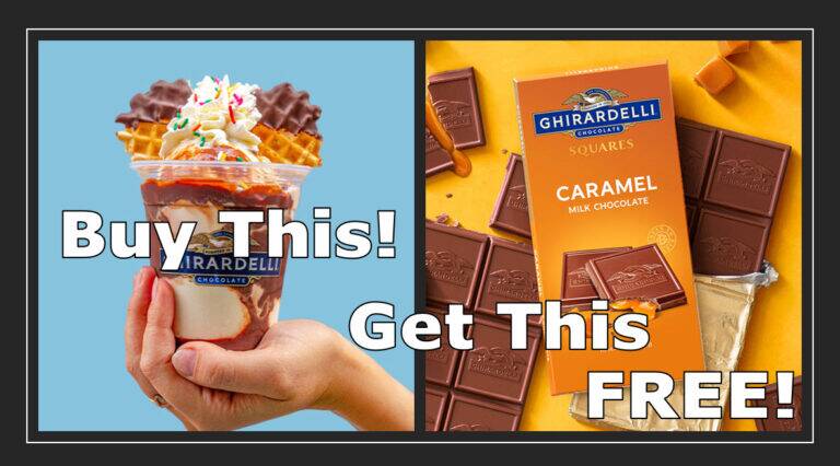 Ghirardelli Buy this get that