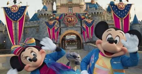 Stitch Crashes the Disneyland Resort 70th Celebration